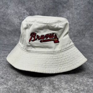 Atlanta Braves MLB Baseball Bucket Hat American Needle Mens L/XL Vintage‎